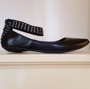 BCBGeneration flats with ankle strap